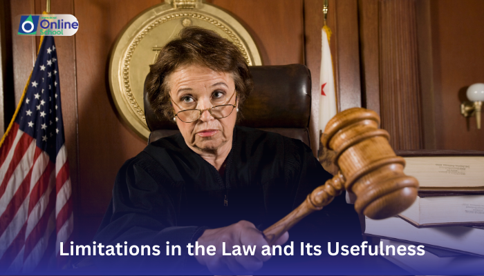 Lesson 03: Expression of Limitations in the Law and Its Usefulness